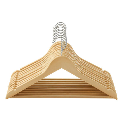 Wooden Hangers, Set of 20, Solid Wood Coat Hangers - image 9