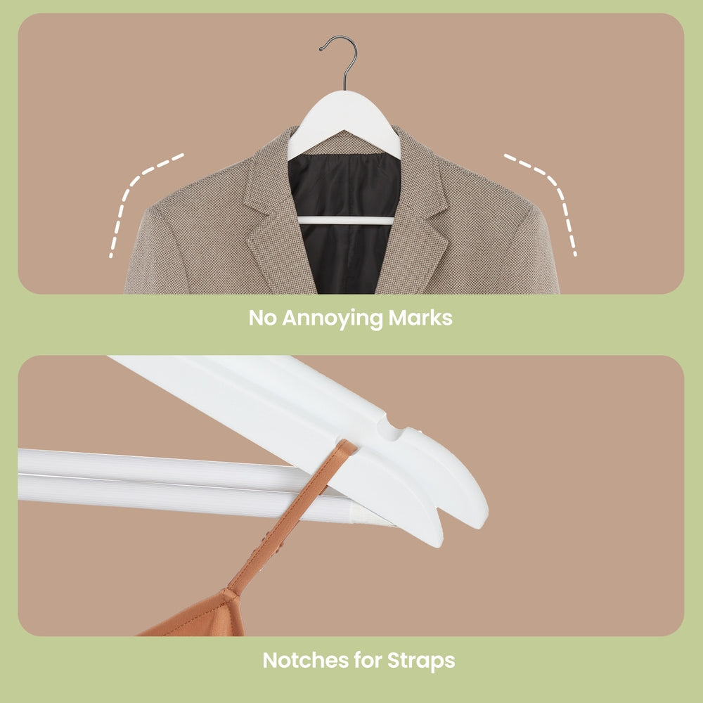 Wooden Hangers, Set of 20, Coat Hangers - image 13