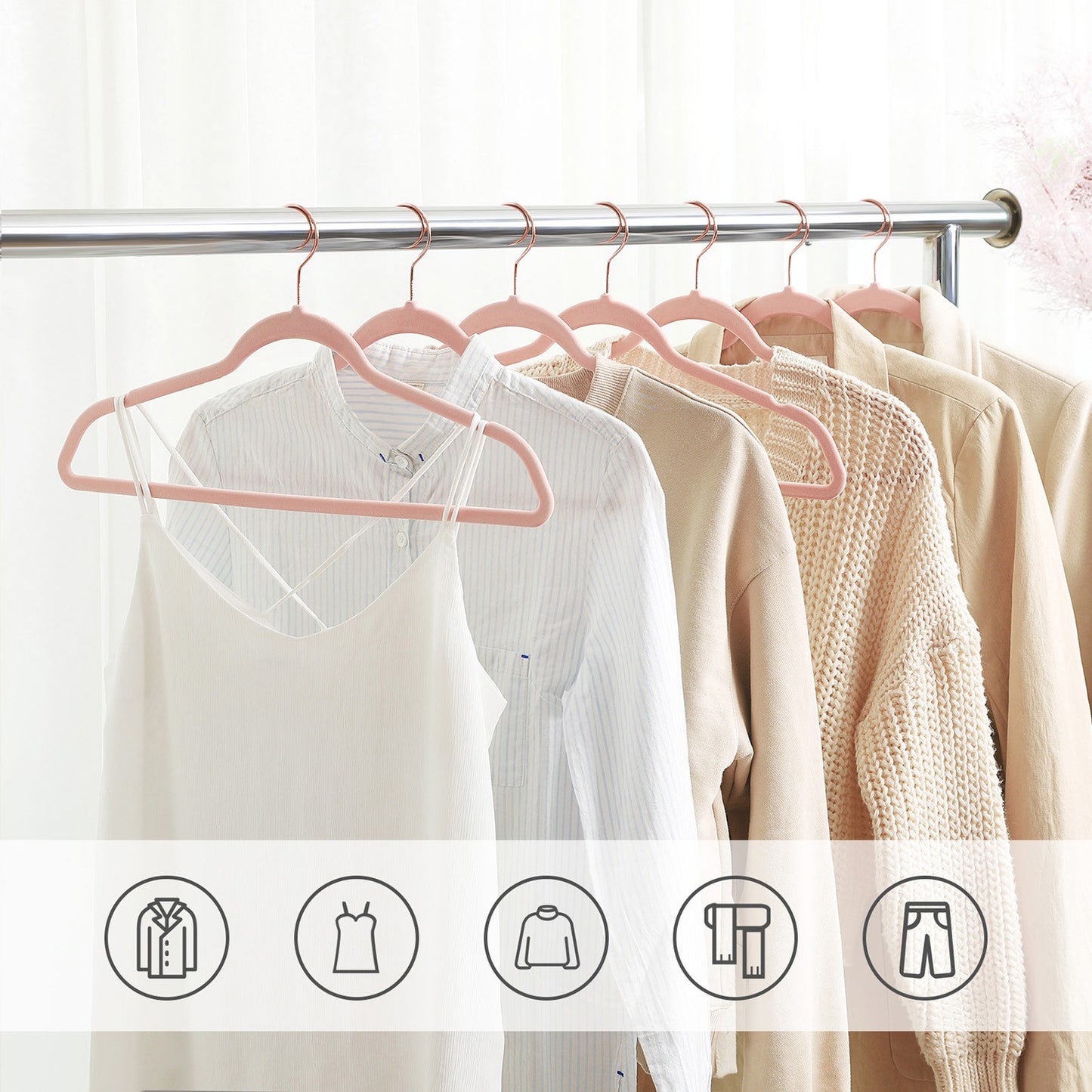50 Velvet Hangers Set - image 14