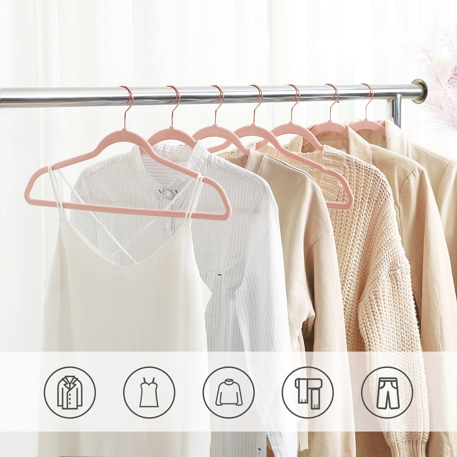 50 Velvet Hangers Set - image 14