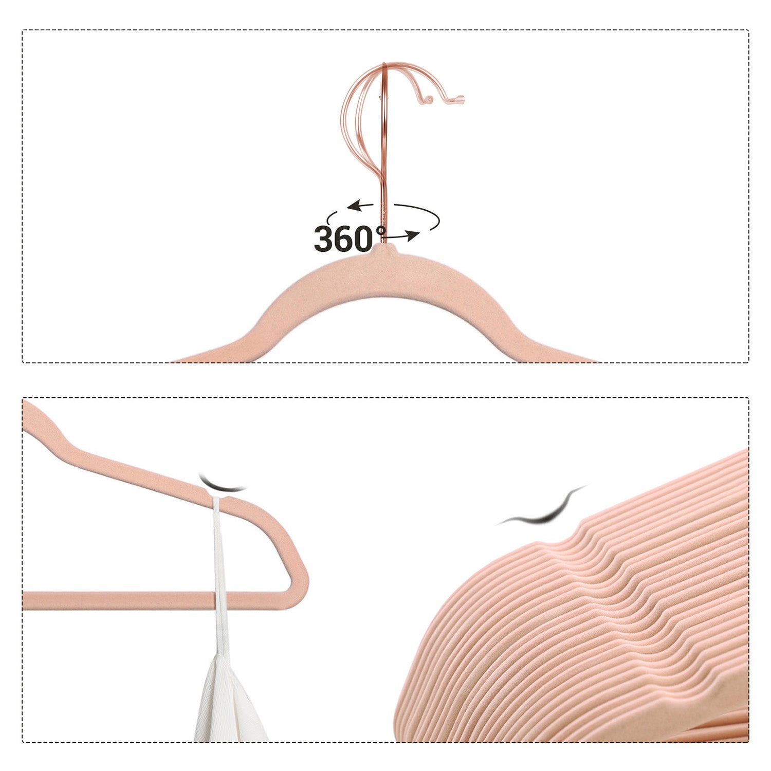 50 Velvet Hangers Set - image 17