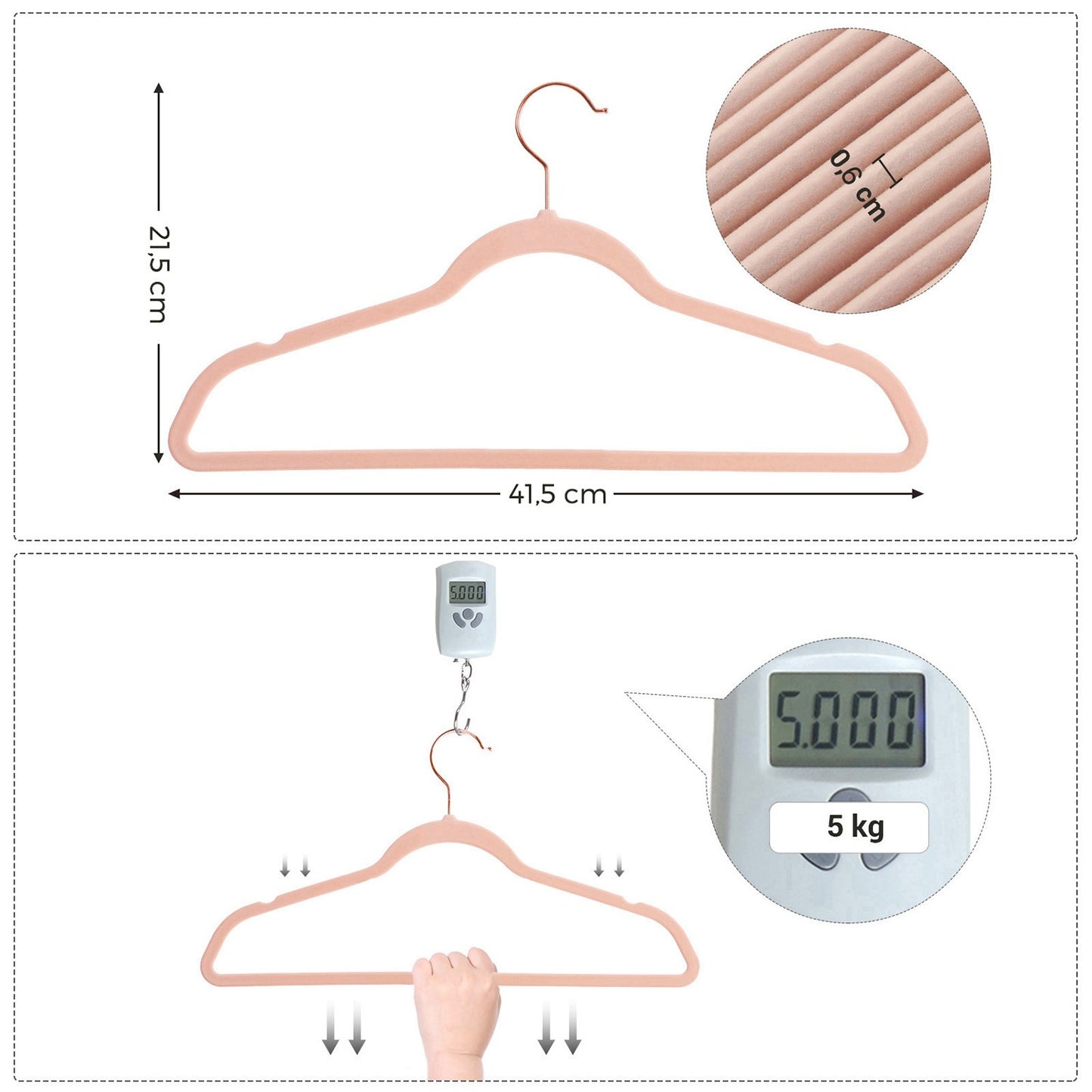 50 Velvet Hangers Set - image 18