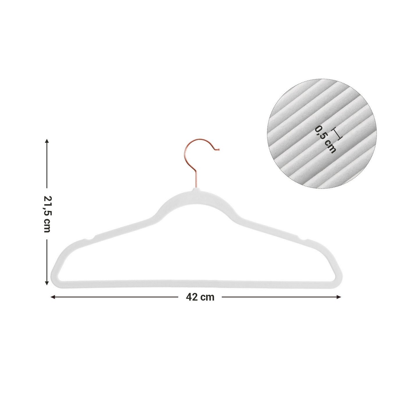 50 Velvet Hangers Set - image 26