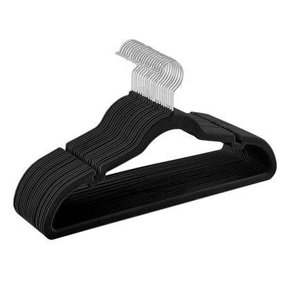 30-Pack Velvet Hangers Black - image 17