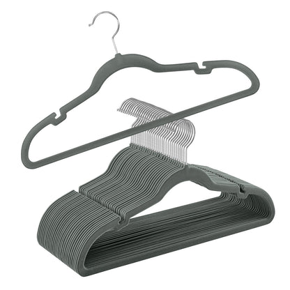 30-Pack Velvet Hangers Black - image 9