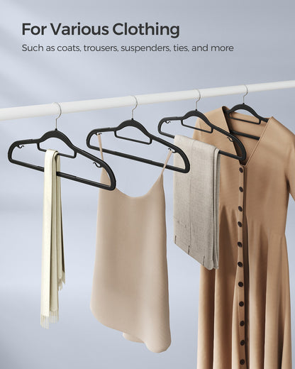 Pack of 30 Plastic Hangers Black - image 8