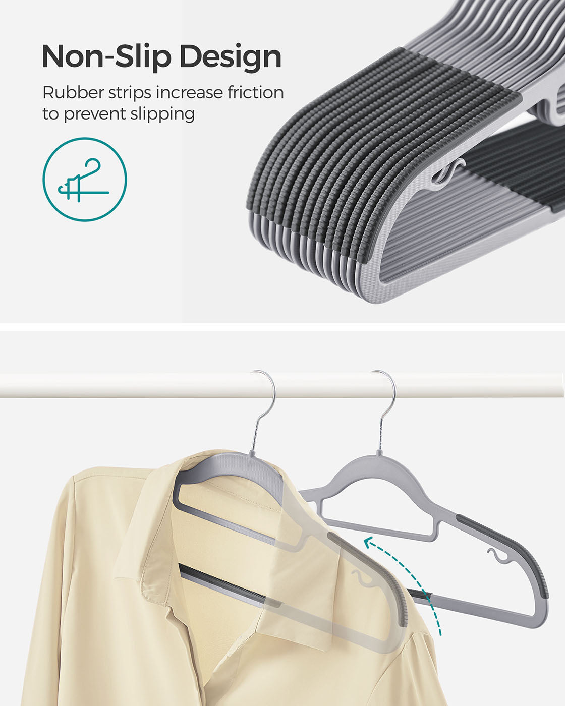 Heavy Duty Plastic Hangers - image 3