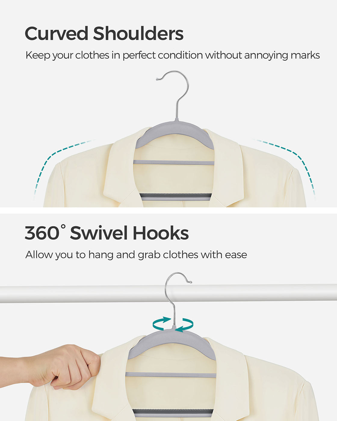 Heavy Duty Plastic Hangers - image 4