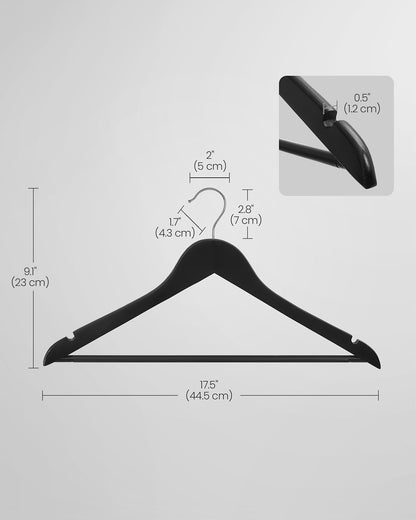 20 Pack Wood Hangers - image 24