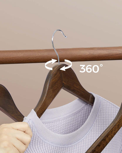 20 Pack Wood Hangers - image 7