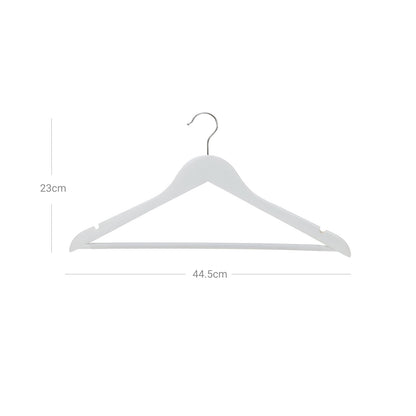 Pack of 30 White Wood Coat Hangers - image 6