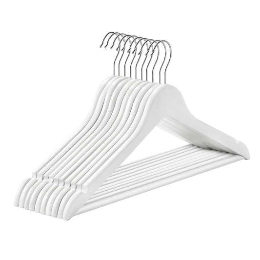 10 Wood Clothes Hangers - image 1