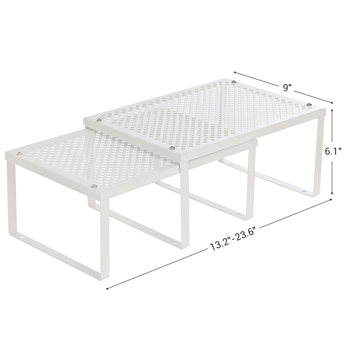 Cabinet Shelf Organizer, Stackable, Expandable