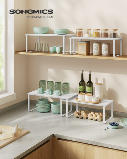 Cabinet Organizer Shelf, Set of 2