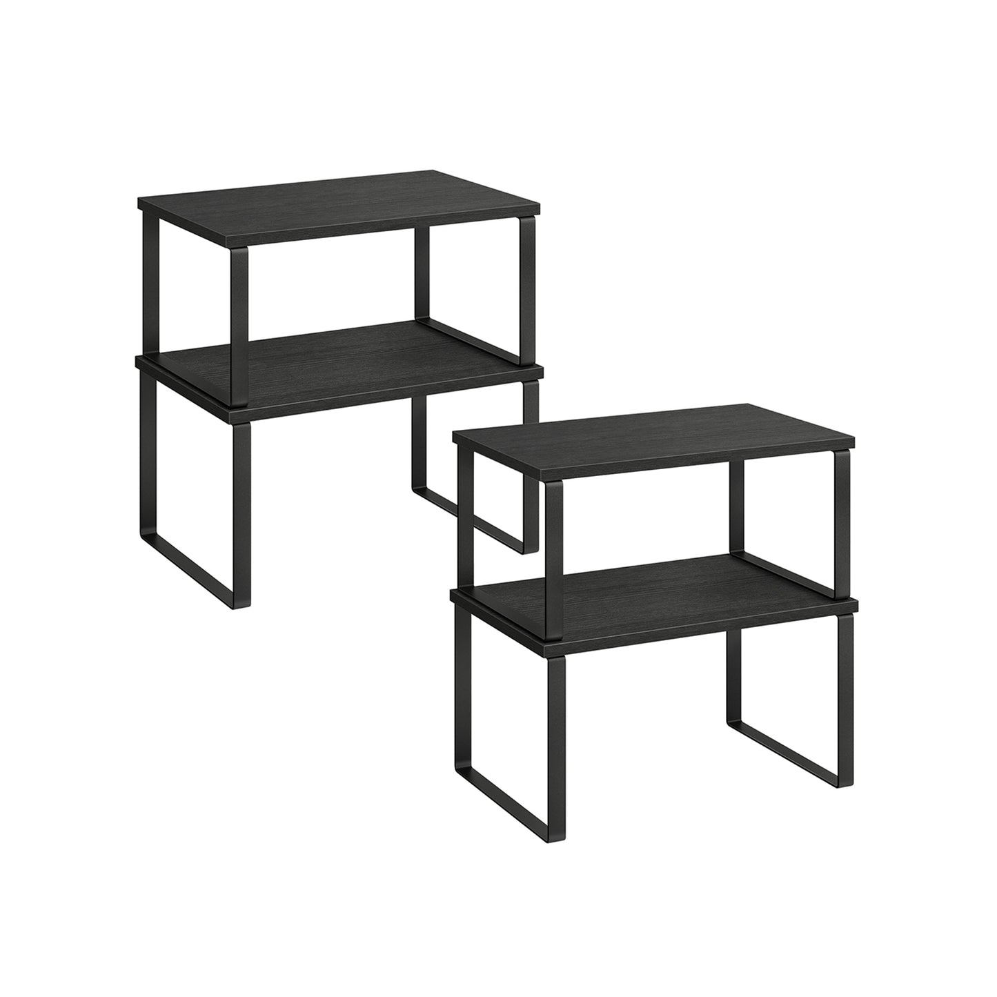 Set of 4 Kitchen Counter Shelves - HWLEXTRA 