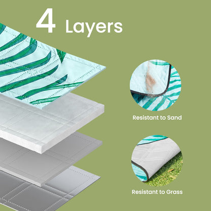 Picnic Blanket, 300 x 200 cm, Large Waterproof Picnic Mat for Camping - image 3