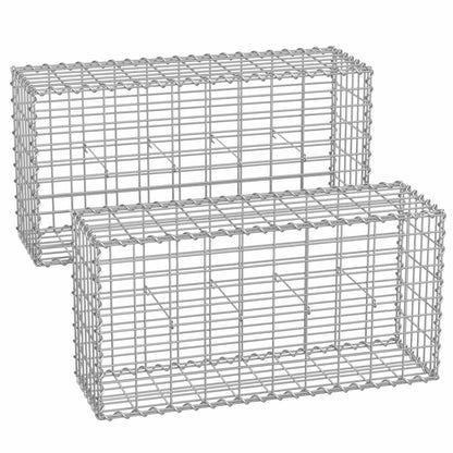 Gabion, metal gabion with mesh 100 x 50 x 30 cm, single pack - image 10