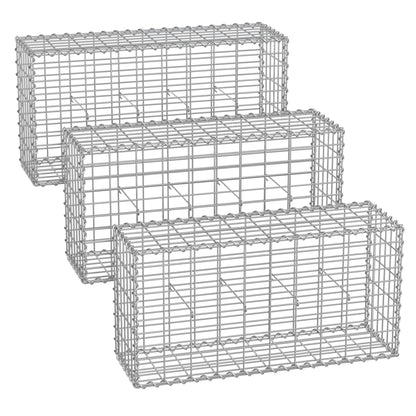 Gabion, metal gabion with mesh 100 x 50 x 30 cm, single pack - image 18