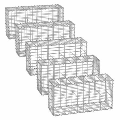 Gabion, metal gabion with mesh 100 x 50 x 30 cm, single pack - image 34