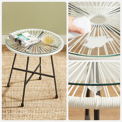Garden Patio Furniture Set 3 Pieces, Acapulco Chair, Outdoor Seating - image 13