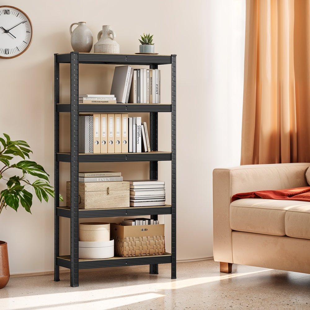 Garage Storage Shelving Set of 2, 40 x 90 x 180 cm, Silver - image 29