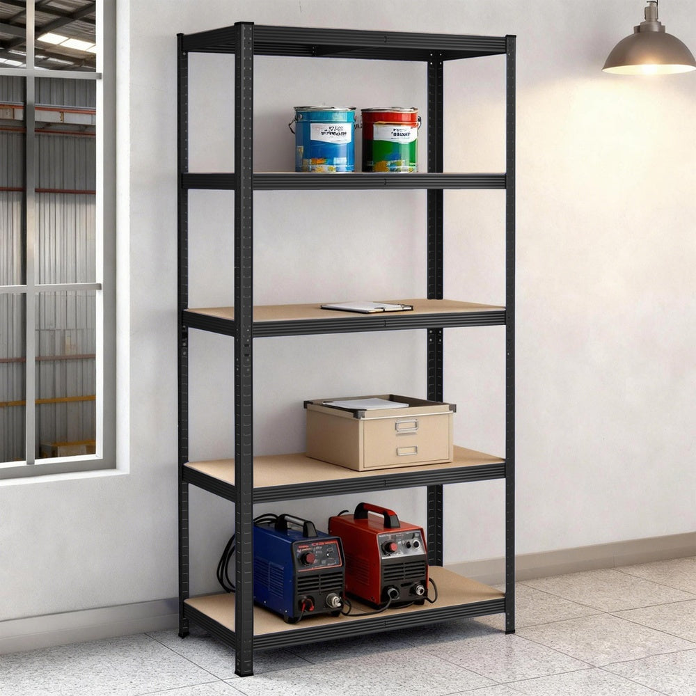 Garage Storage Shelving Set of 2, 40 x 90 x 180 cm, Silver - image 58