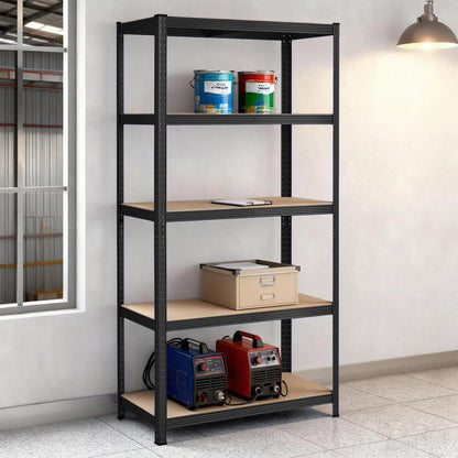 Garage Storage Shelving Set of 2, 40 x 90 x 180 cm, Silver - image 58