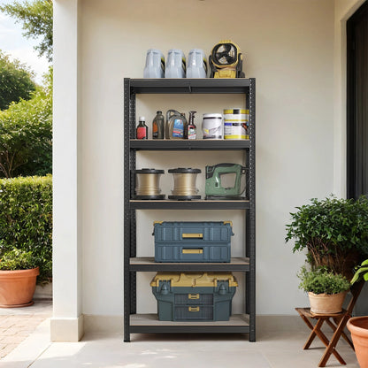 Garage Storage Shelving Set of 2, 40 x 90 x 180 cm, Silver - image 41