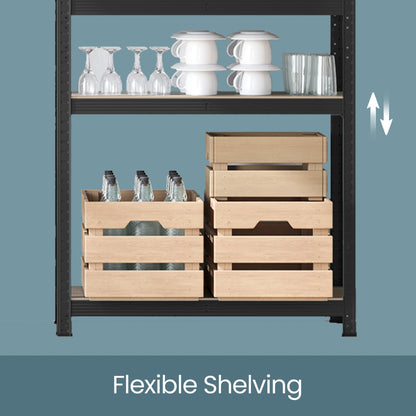 Garage Storage Shelving Set of 2, 40 x 90 x 180 cm, Silver - image 44