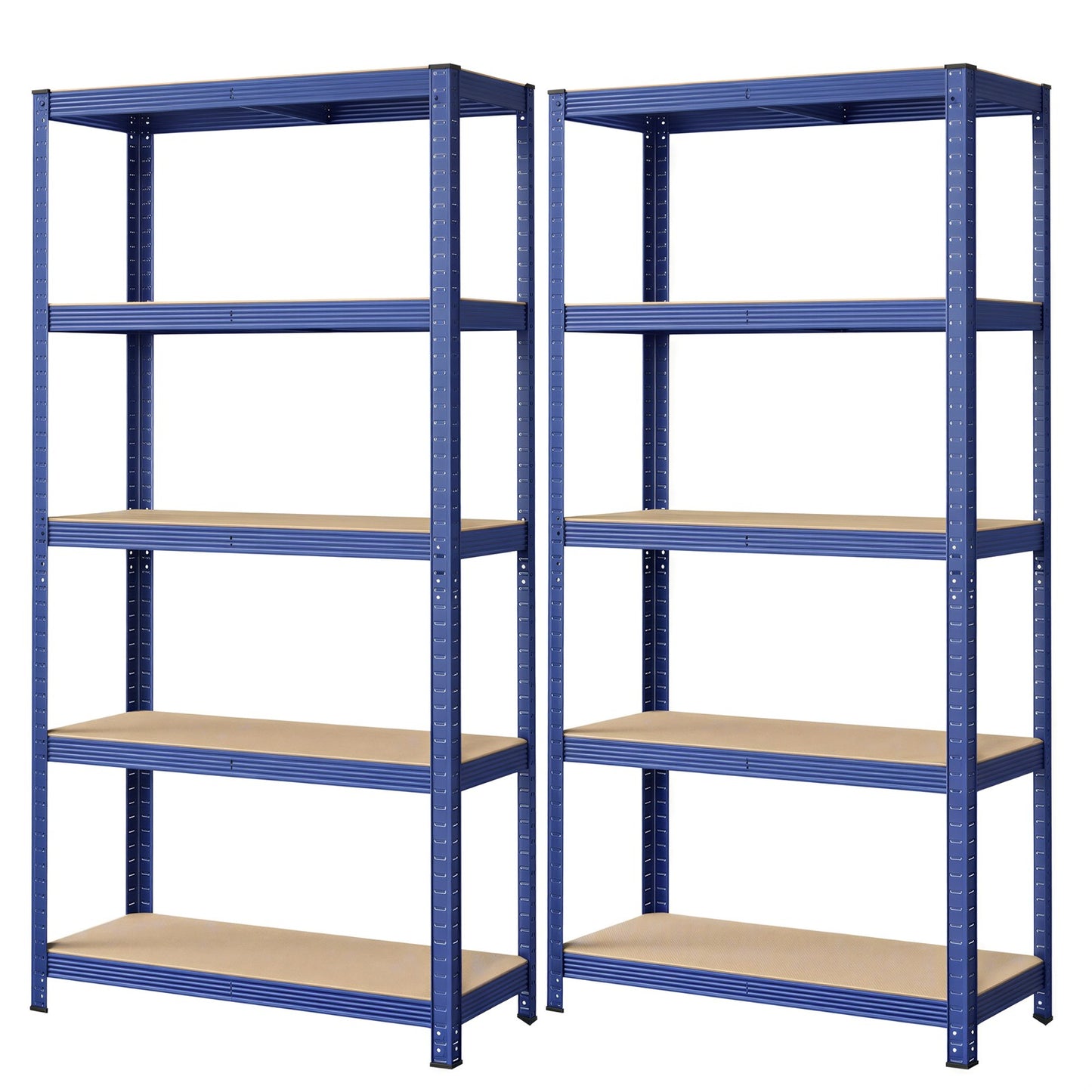 Garage Storage Shelving Set of 2, 40 x 90 x 180 cm, Silver - image 76