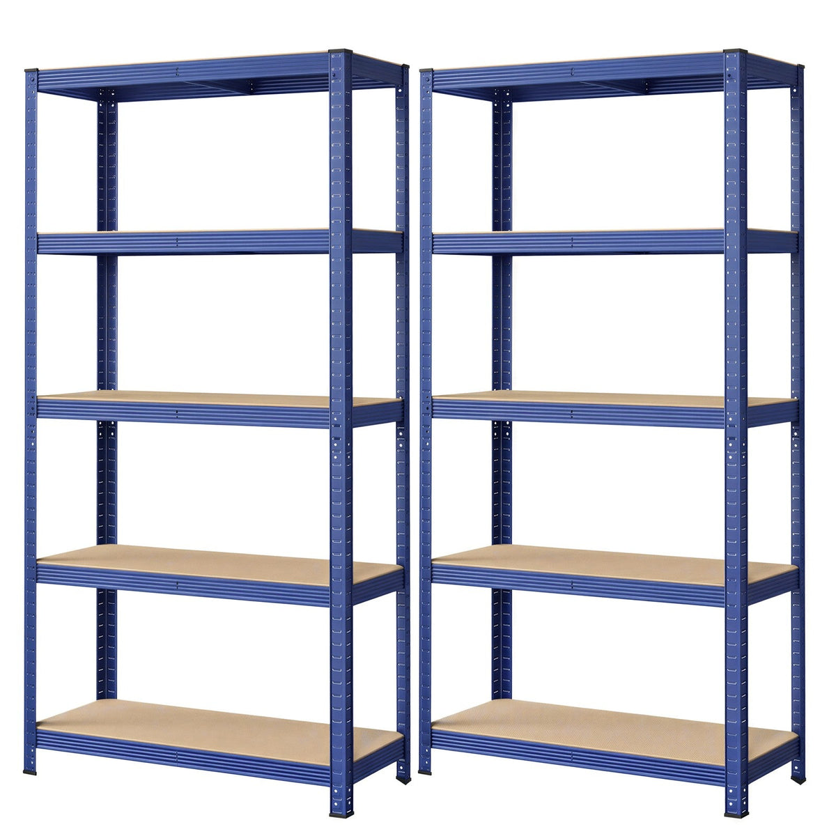 Garage Storage Shelving Set of 2, 40 x 90 x 180 cm, Silver - image 75