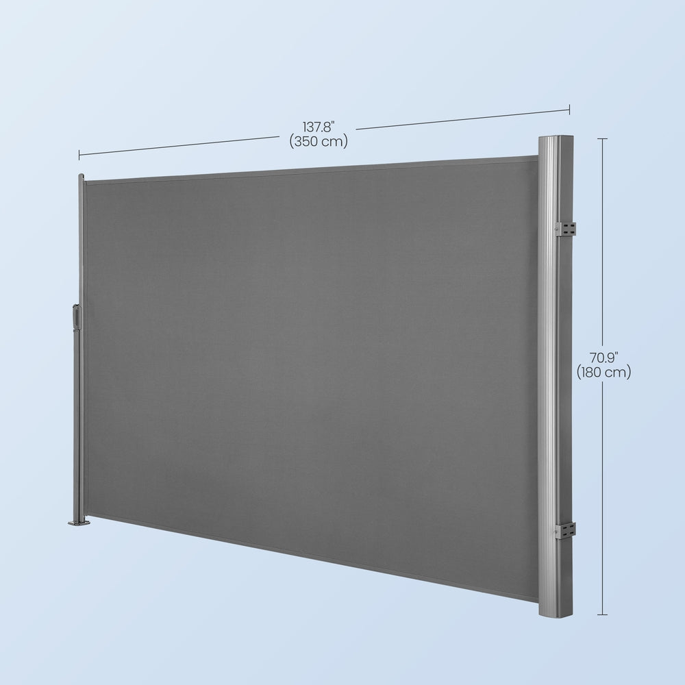Extendable Side Shade 180 x 350 cm Privacy Screen - image 10
