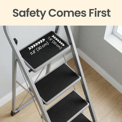 4-Step Ladder, Folding Ladder, Safety Lock - image 6