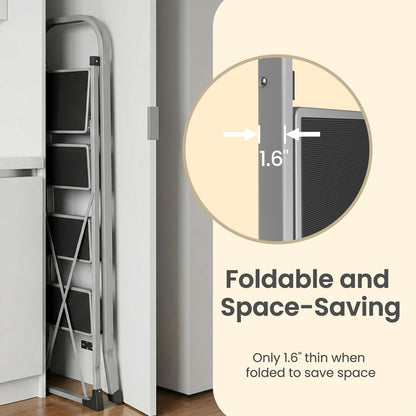 4-Step Ladder, Folding Ladder, Safety Lock - image 7