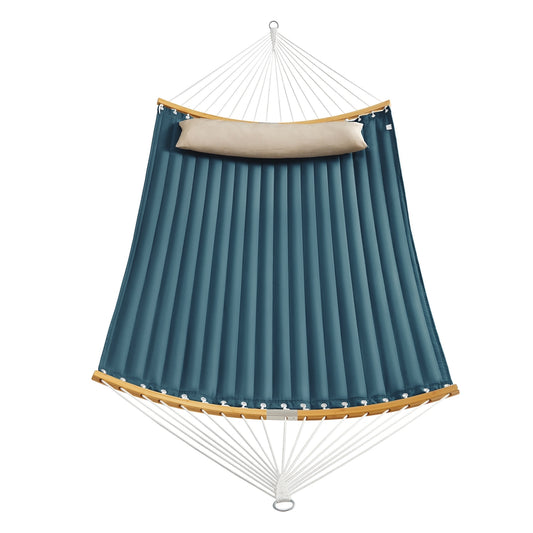 Blue Portable Hammock with Pillow - image 1