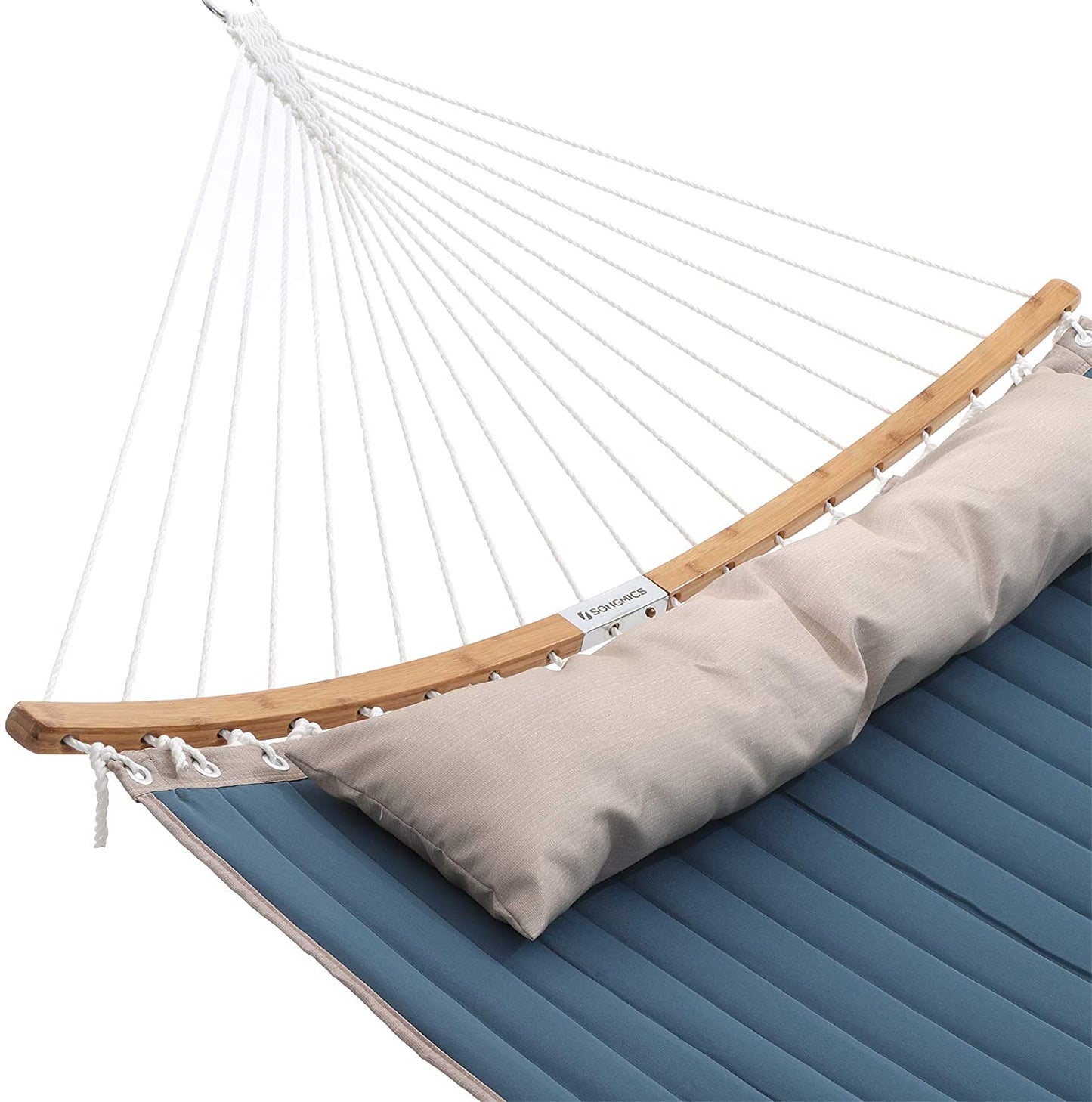 Blue Portable Hammock with Pillow - image 6
