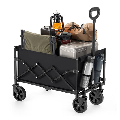 Foldable Camping Trolley with 4 Reinforced Wheels - image 8