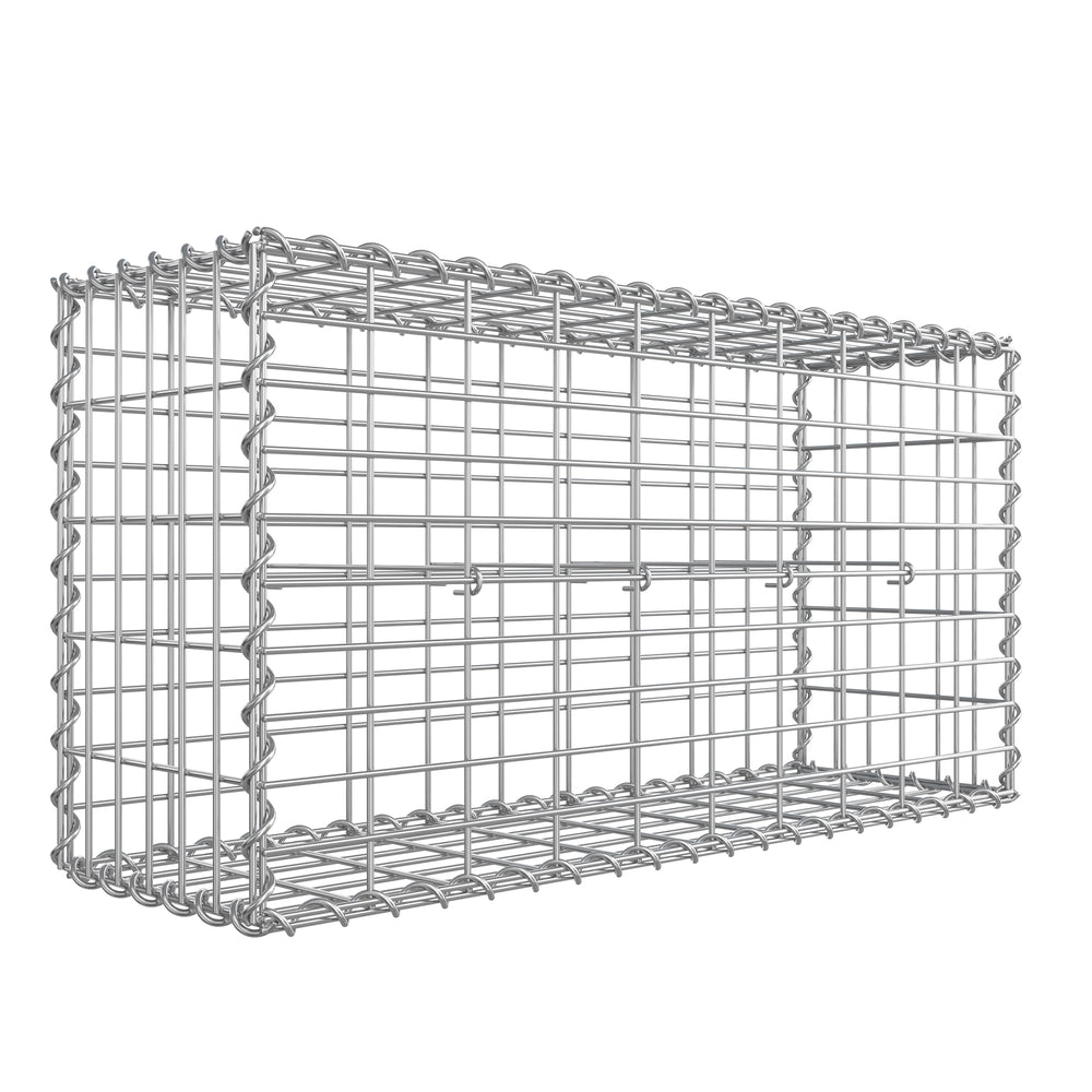 Gabion Basket, Metal Gabion Cages for Stones 100 x 50 x 30 cm - image 1