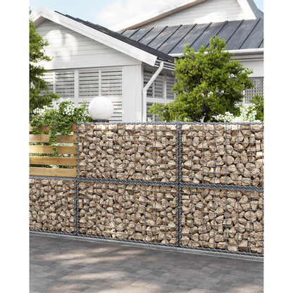 Gabion Basket, Metal Gabion Cages for Stones 100 x 50 x 30 cm - image 8