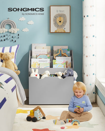Multipurpose Kids Bookshelf and Toy Organiser Dove Grey - image 2