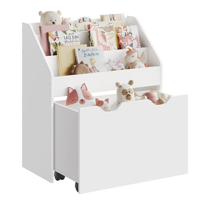 Multipurpose Kids Bookshelf and Toy Organiser Dove Grey - image 7