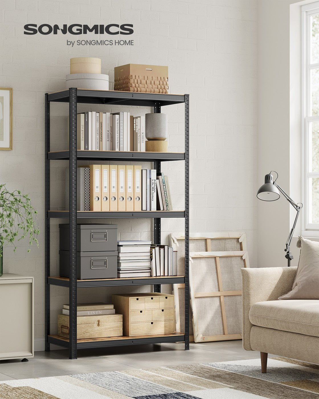 Set of 2 Silver Garage Shelving - image 107
