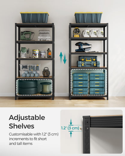 Set of 2 Silver Garage Shelving - image 109