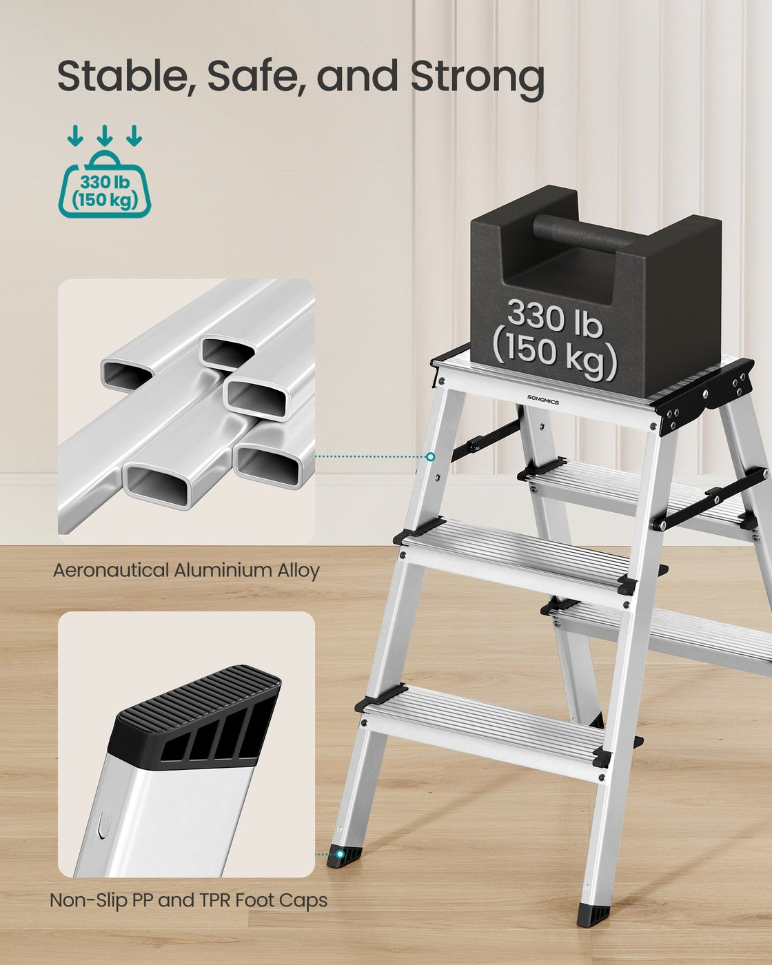 Alu Step Ladder - image 4