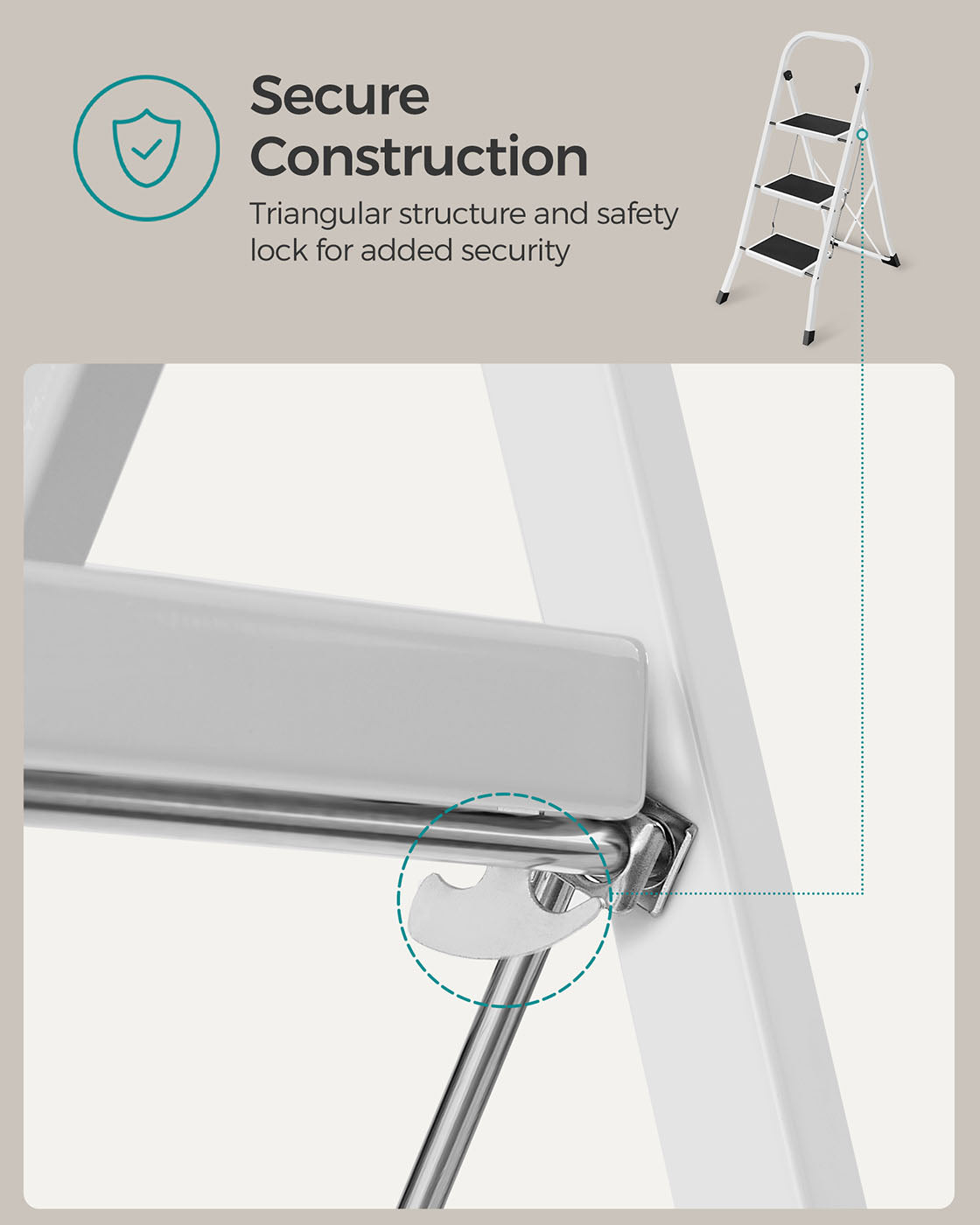 3 Step Ladder - image 5