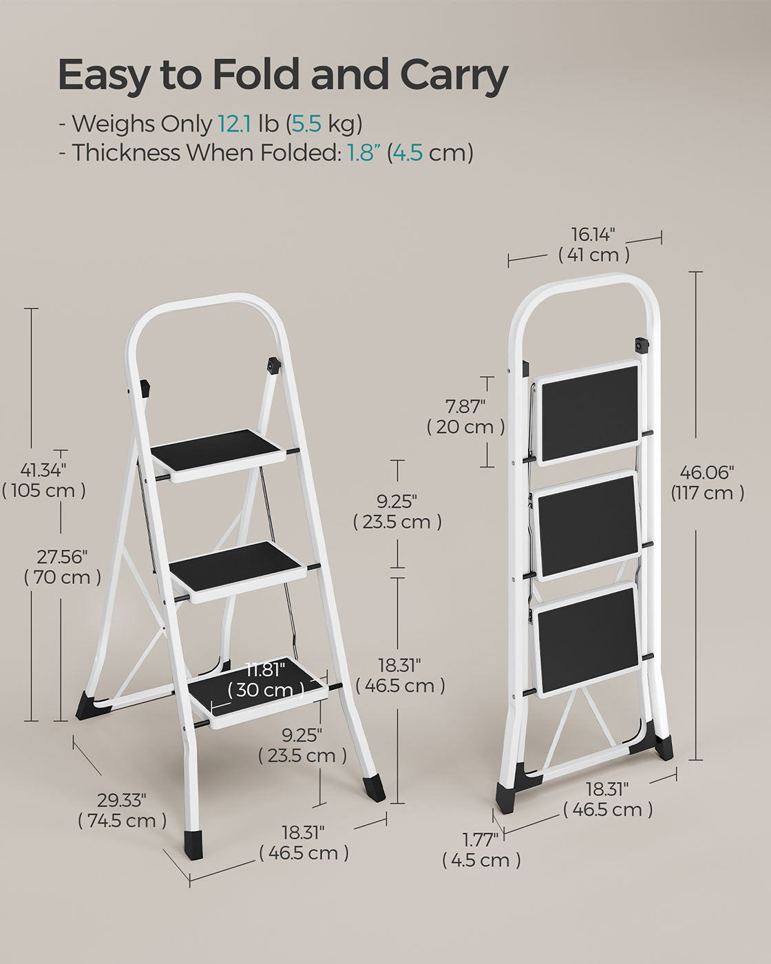 3 Step Ladder - image 7