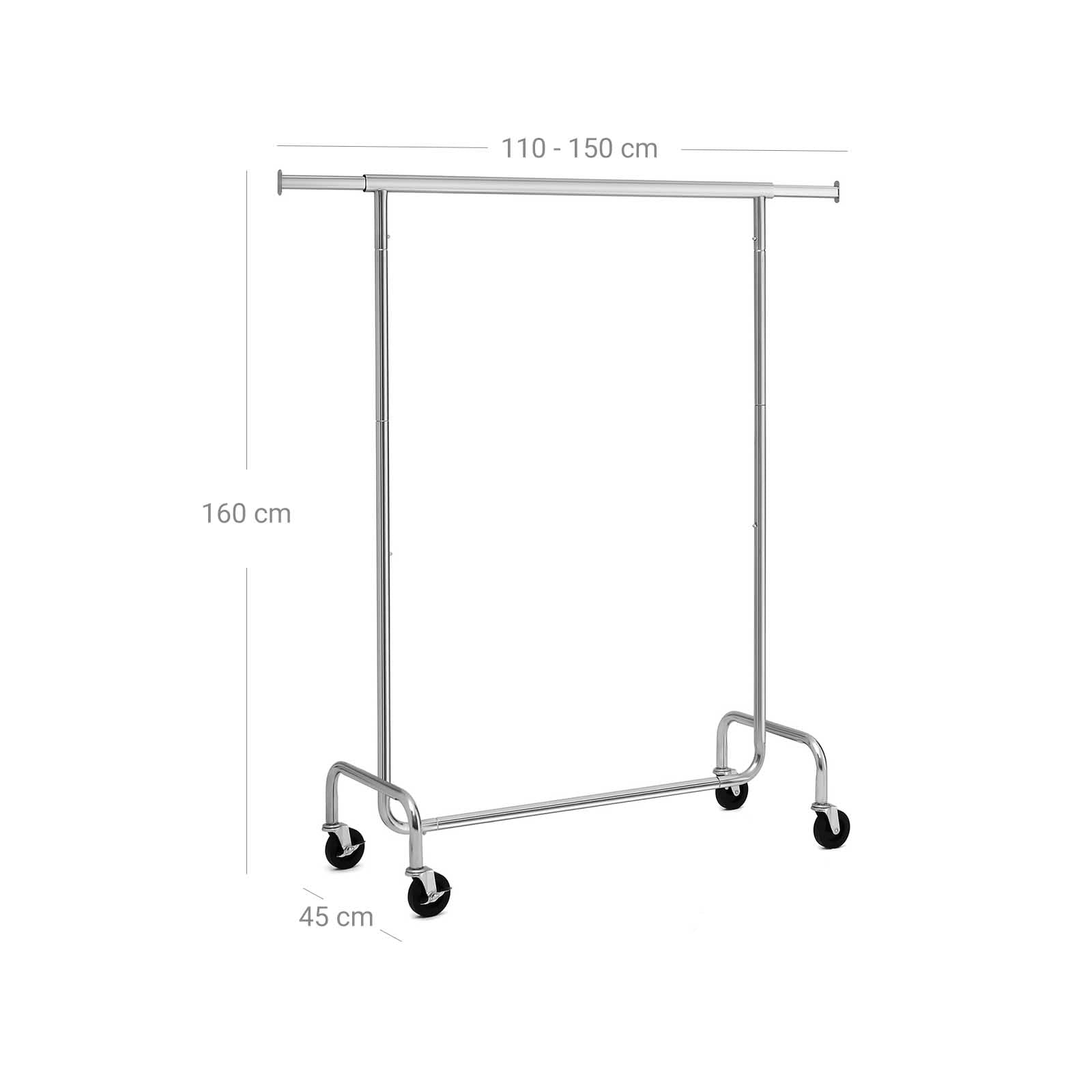 Heavy Duty Clothes Rail - image 8