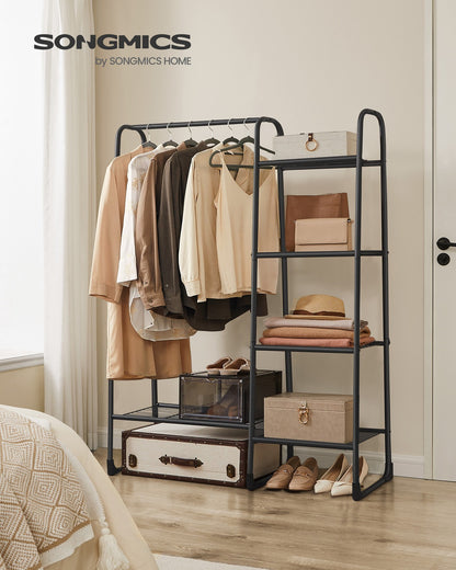 Freestanding Clothes Rack Matte Black - image 2