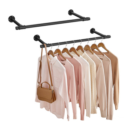 Wall-Mounted Clothes Rail 60 kg Load - image 10