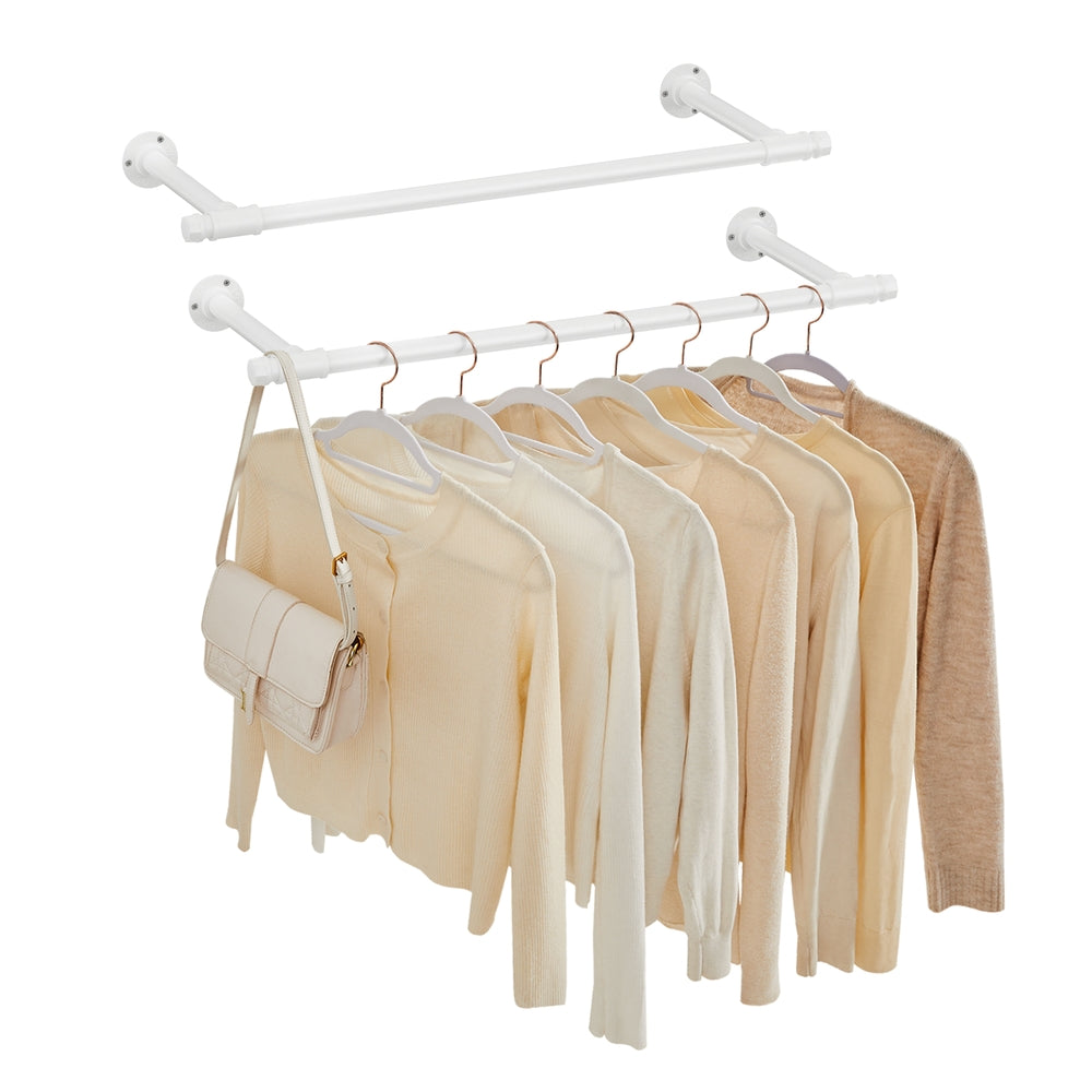 Wall-Mounted Clothes Rail 60 kg Load - image 19